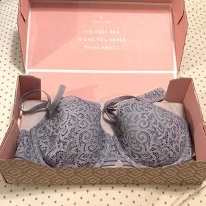 Artisan Lace Balconette Bra, Moonstone